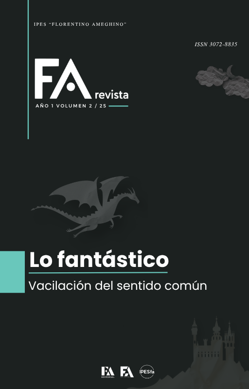 Portada de FA revista - Volumen 2: Lo Fantástico. Vacilación del sentido común